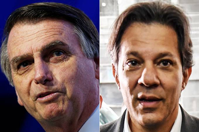 Paulo Guedes e Jair Bolsonaro (Andre Valentim/VEJA/Reuters))
