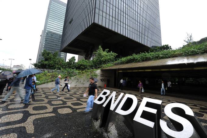 BNDES no Rio de Janeiro (VANDERLEI ALMEIDA/AFP)