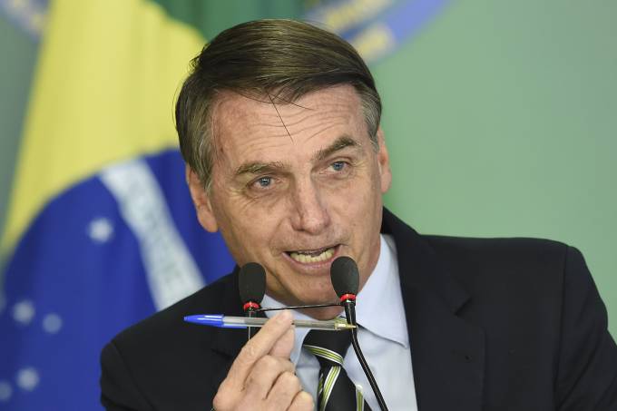 Presidente parece prisioneiro de seu discurso de campanha (Evaristo Sa/AFP)